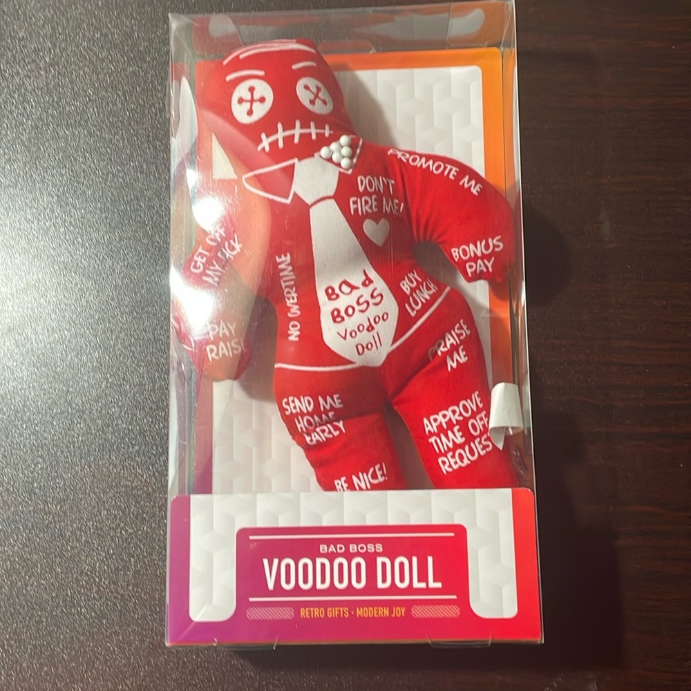 Bad Boss Voodoo Doll Funny Gag Gift